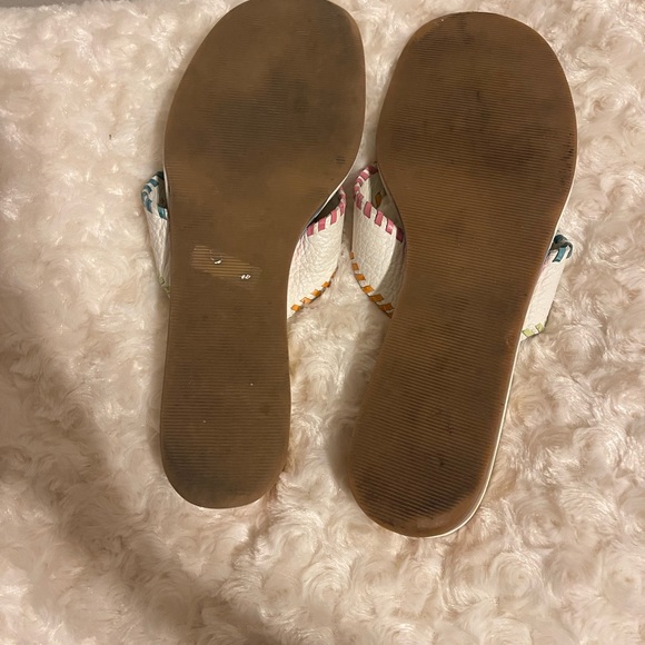 Brighton Multicolor Thong CHERYL wedge sandal - Picture 5 of 5